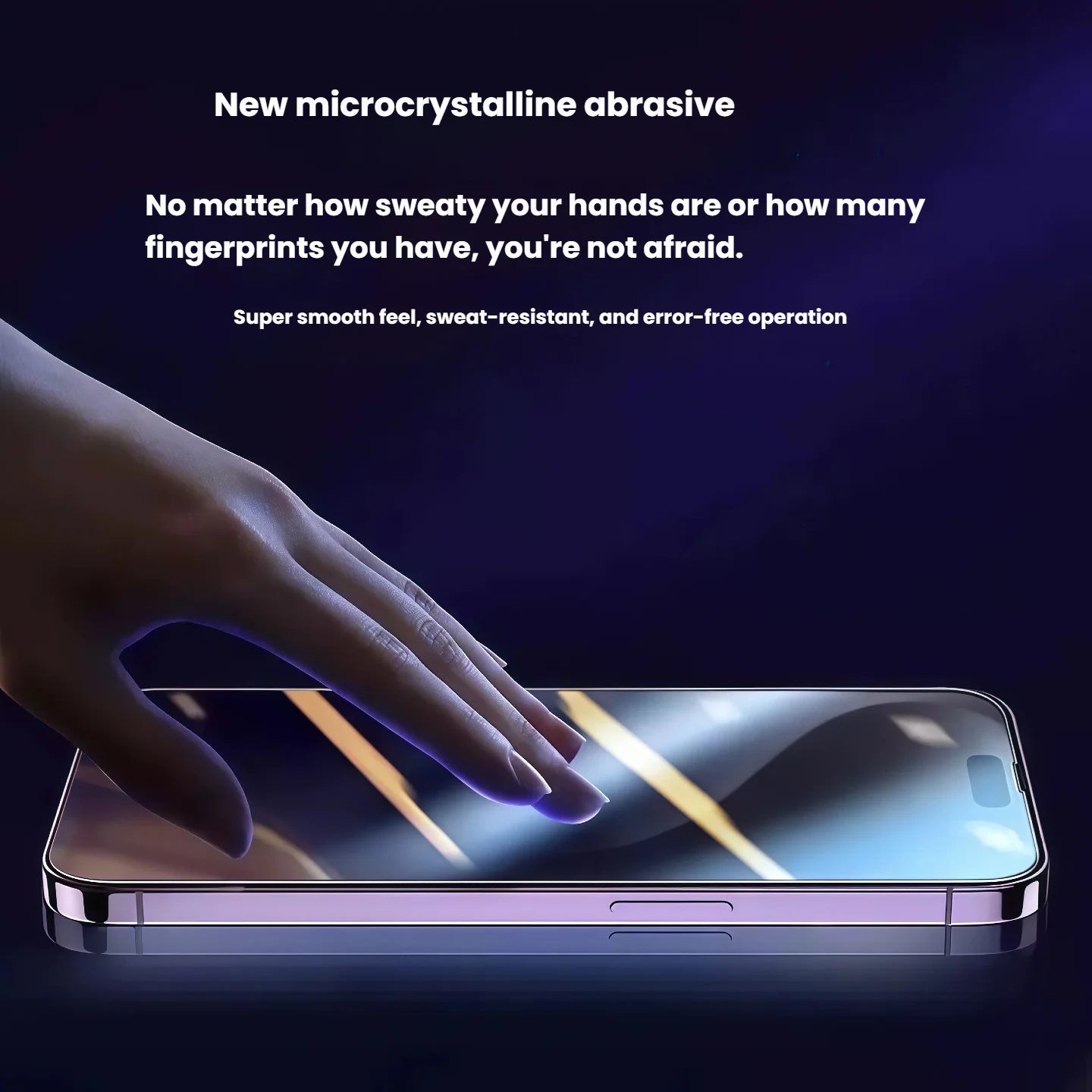 Matte HD Tempered Glass Screen Protector 3-Pack - Dust & Bubble-Free