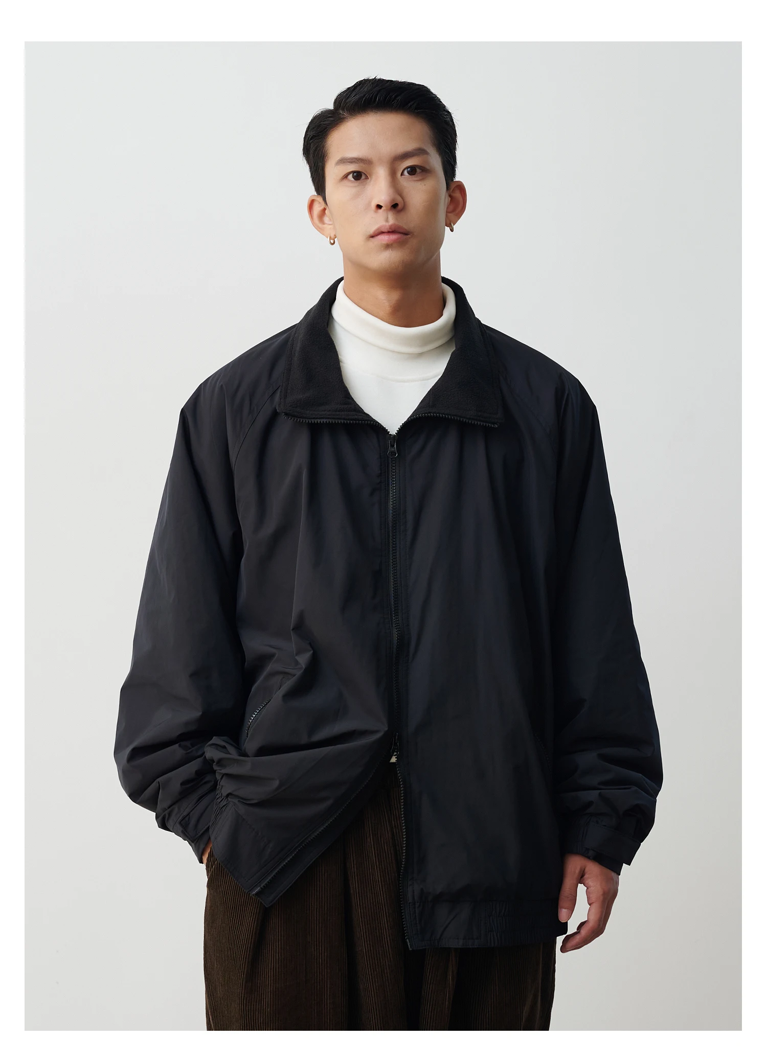 

MIKI Japanese polar fleece vintage popular cotton-padded jacket for men