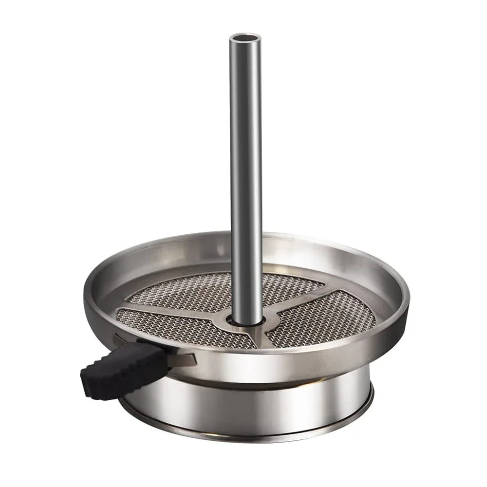 

stainless steel Screen Charcoal Bowl with Silicone Handle for Shisha Chicha Narguile Accessories Suitable for Bar KTV