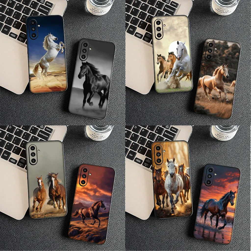 Running Wild And Free Horse Design Phone Case Cover