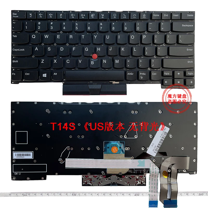 Nós Teclado do Portátil para Lenovo Thinkpad L14 L15 T14 P14s Gen1 Gen2 T15 P15s E15 Gen R15 T14s Gen1 E14 R14 s3 Gen2 Novo - Imagem 4