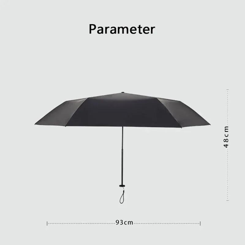 Mini Umbrella Folding Umbrella Wind Resistant Umbrella Windproof Umbrella-Paraguas Folding Windproof Carbon Fiber Portable Ultralight Anti UV Travel Umbrella