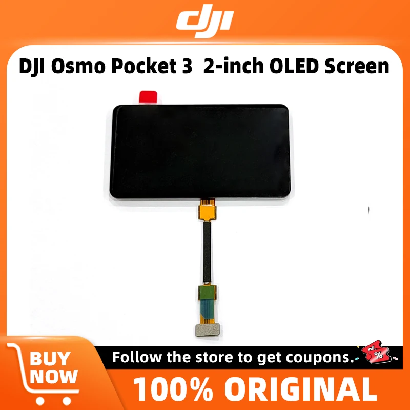 DJI 오즈모 포켓 3 2인치 OLED 스크린 디스플레이 터치 디지타이저 전체 어셈블리 수리 교체 부품 재고 있음