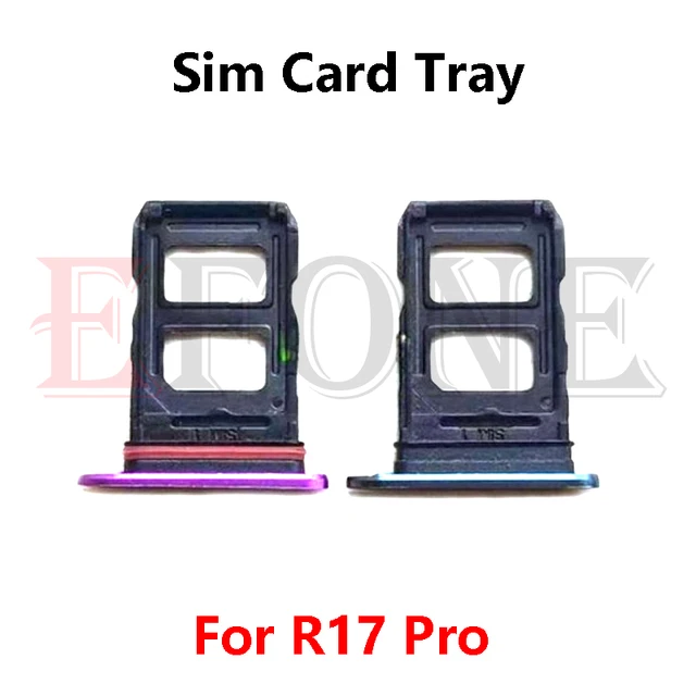 Oppo R15neoシムフリー　DSDSのトリプルシムトレー SIMカードスロットトレイホルダー、カードリーダーソケット