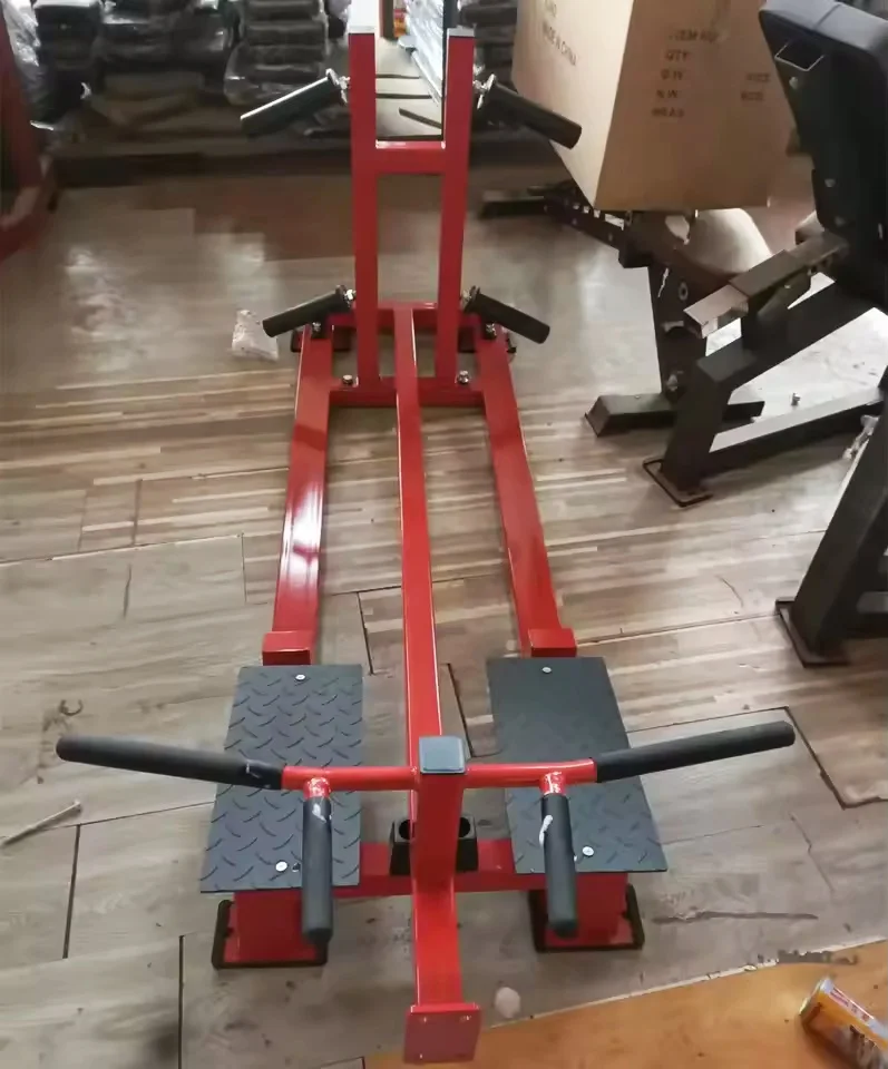 Exercise machine plate loaded commercial gym use professional incline level row T-Bar Rower