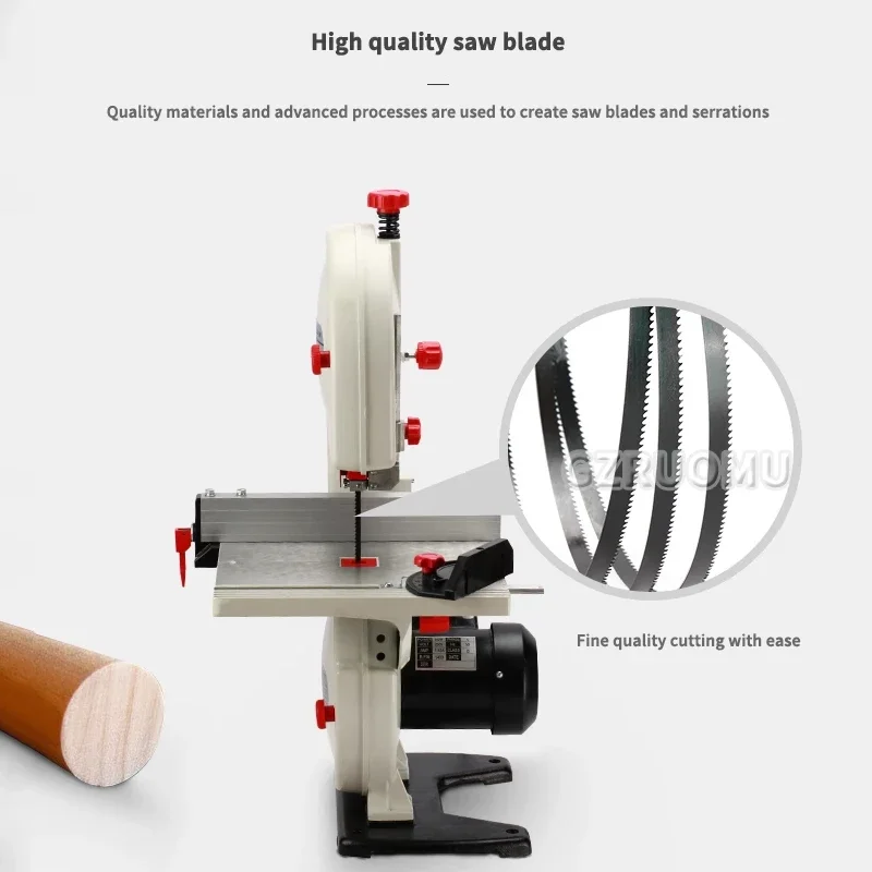 8-inch Band Saw Machine Wire Saw Machine Woodworking Jigsaw Metal Saw Small Household Sawing Machine