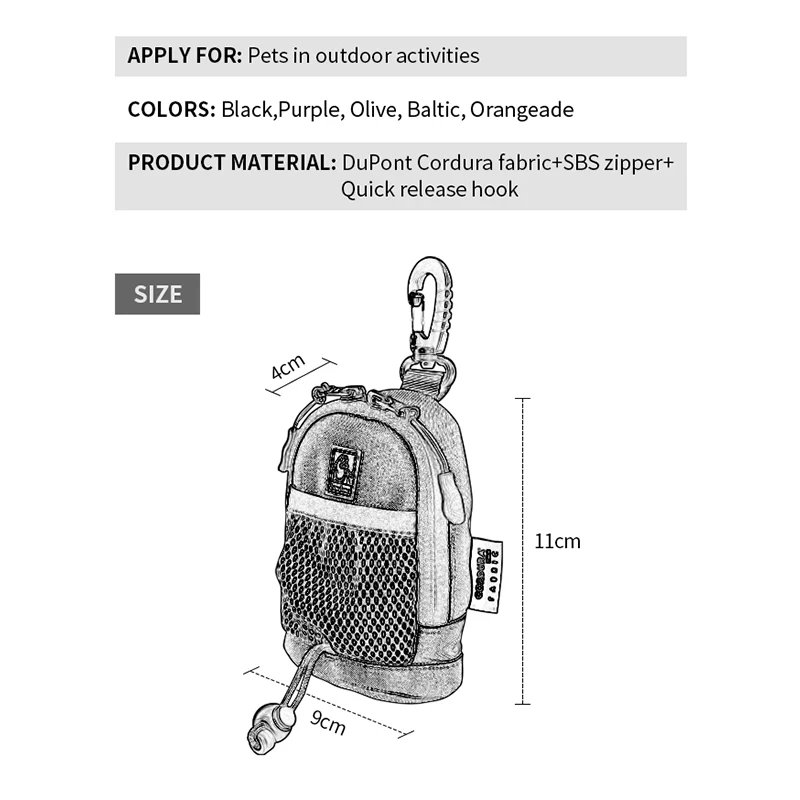 Multi-Functional Dog Treat Pouch 4