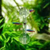 NAE Carbon Dioxide Special Ruby Backstop CO2 Bubble Counter Check Valve Pure Handmade for Aquarium Plant Tank 2