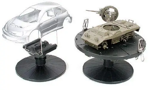 Tamiya 74522 Set Di Supporti Per Verniciatura A Spruzzo Rc Body Model Paint Tool Turn Table