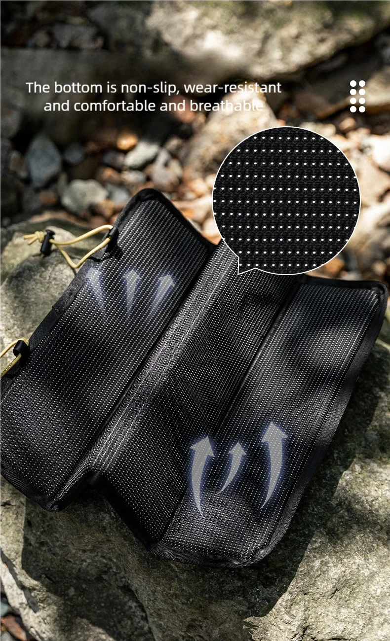 HIKEMAN Outdoor-Campingmatte, faltbar, UHMWPE, wasserdichtes Kissen, tragbares Reisepad, Picknick, Wandern, Trekking, Kletterausrüstung – Detail 5