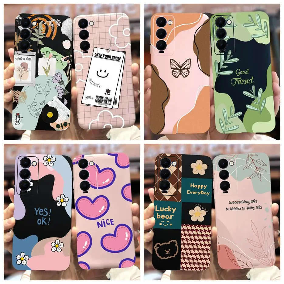 Per Tecno Camon 18 Custodia Elegante Art Painted Cover Per Tenco Camon 18I 18 P Camon18 Premier Phone Case Camon 18 P Soft Fundas Capa