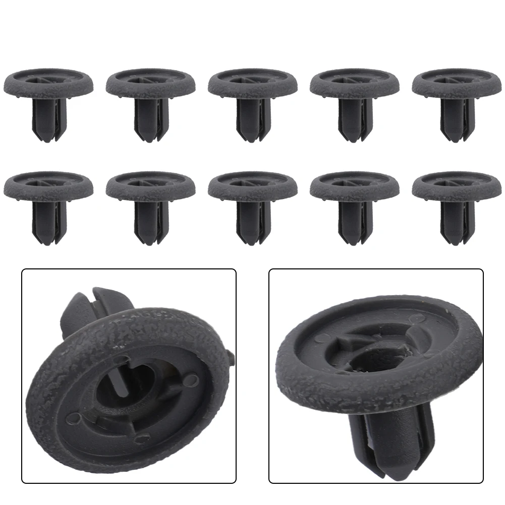 

Exterior Shelf Clips Car Parts Exterior Grey Plastic Rear Parcel Replacement Shelf Clips 10pcs Car Truck Brand New None
