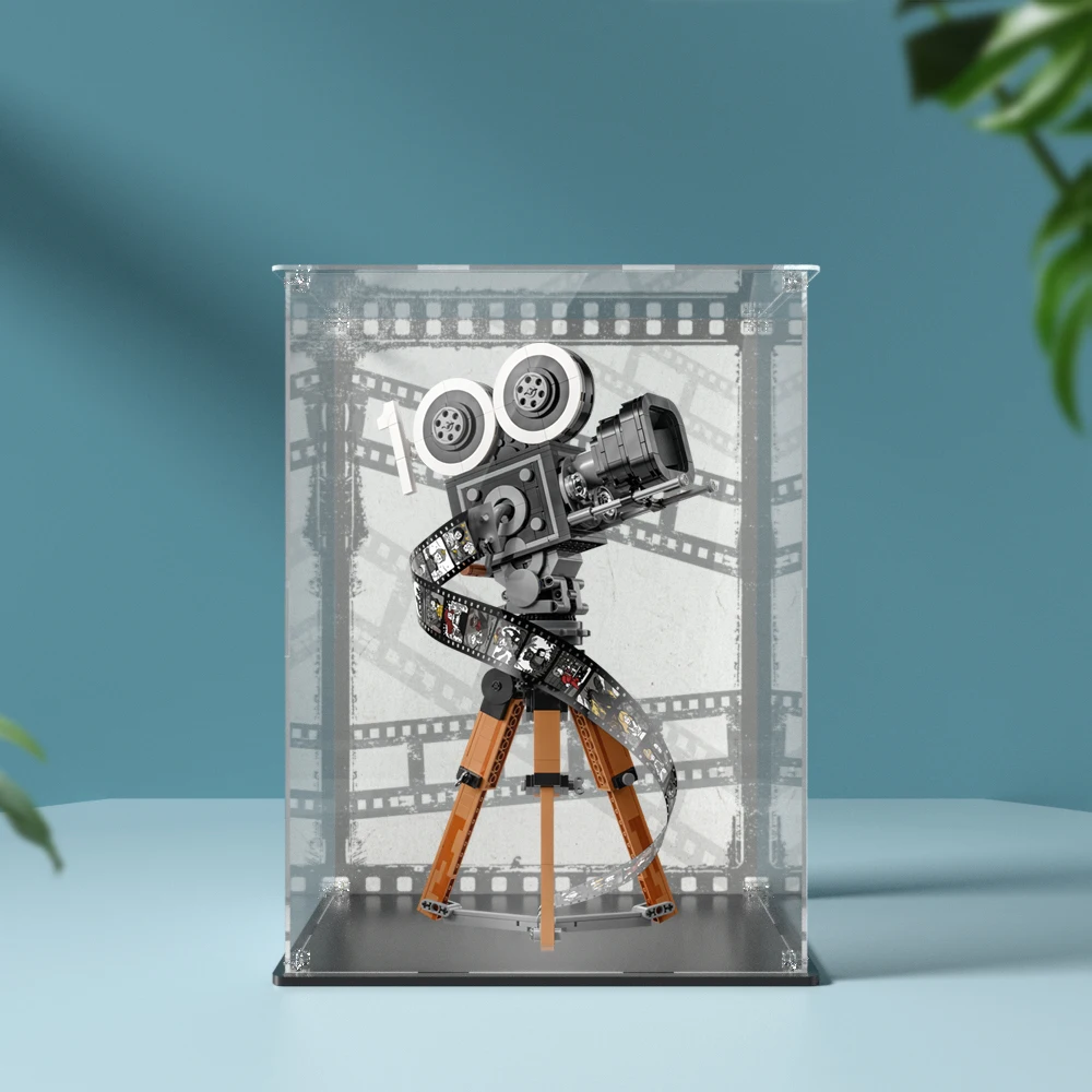 Acrylic Display Box for Lego 43230 Tribute Camera Dustproof Clear Display Case (Toy Bricks Set not Included） 2