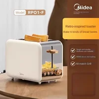 220V Compact Midea Breakfast Maker with Toaster, Sandwich Maker and Automatic Toast Oven 1