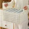 Durable Foldable Underwear Drawer Storage Box for Clothes, Fabric Underwear Socks Storage, Wardrobe Divider 1