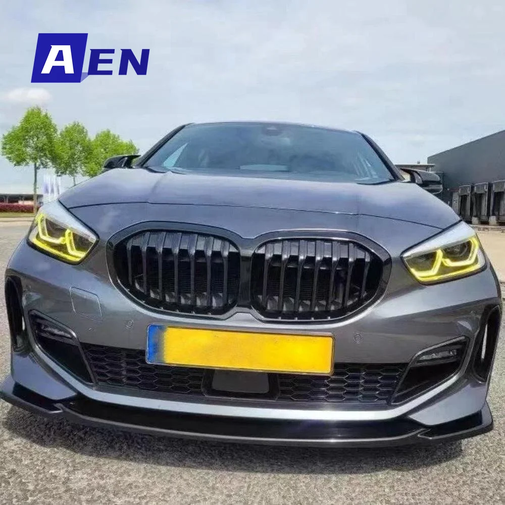 黄色の天使の目のLEDヘッドライト、ボードの昼間のライトセット、赤と