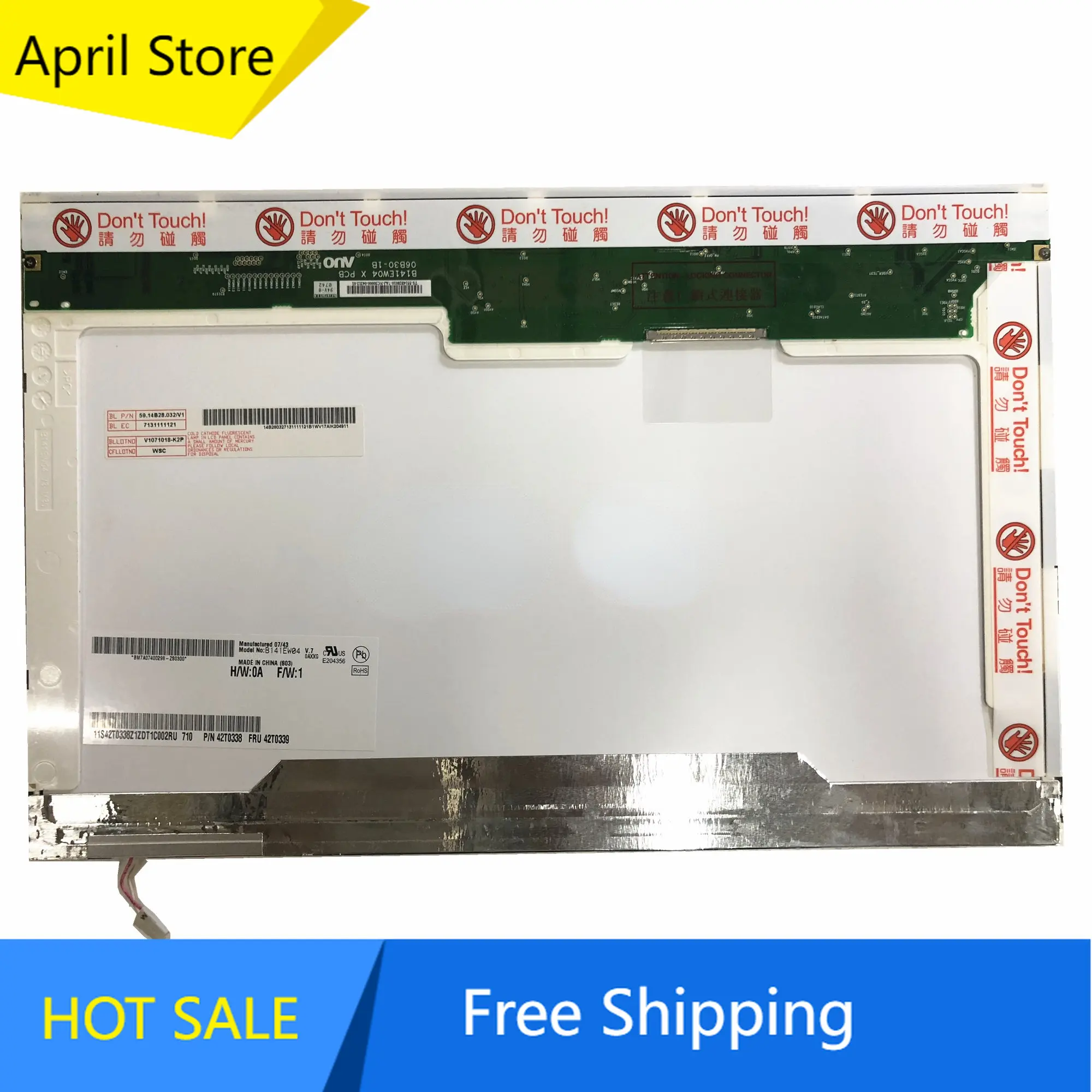 

ЖК-экран 1280*800 для B141EW04 V.7 V.4 V.5 V.3 LTN141AT03 B141EW02 B141EW01 LP141WX3 N141I3-L01 L04 L05 LTN141AT02