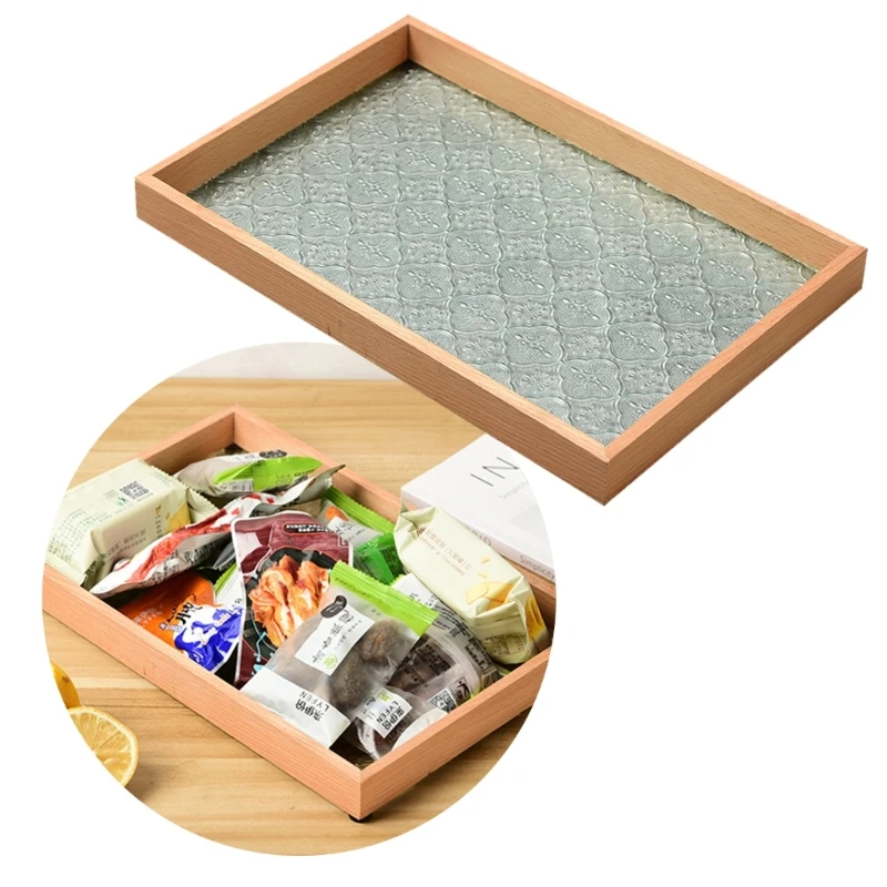 Small Rectangular Plastic Tea Tray Storage Serving Tray Living Room  Household Water Cup Plate for hotel/home - AliExpress