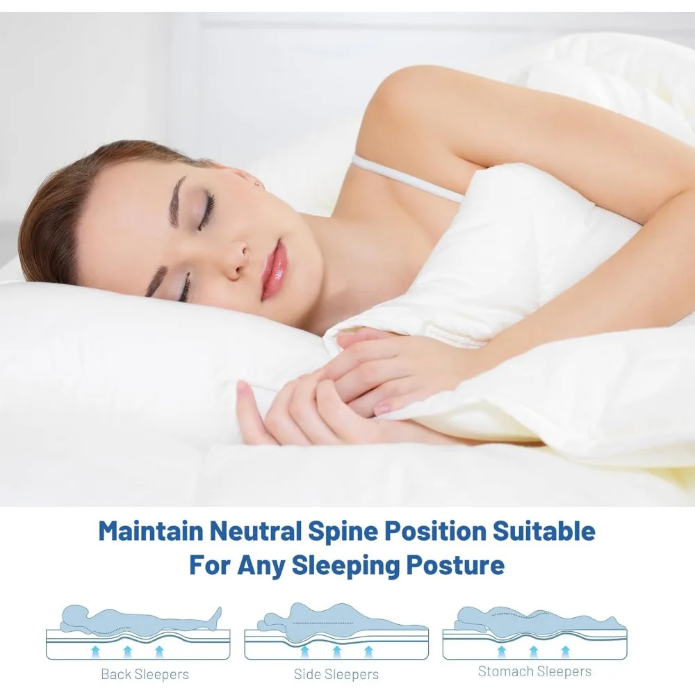4.5 Inch Cold Gel Memory Foam Sofa Bed Mattress Replacement for Sleeper Sofa and Couch Beds Queen Size Sofa 6