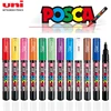 1pcs Uni Posca Paint Marker, PC-1M 21 Colors, 0.7mm Extra Fine Point Bullet Nib, Acrylic Painting Marking Drawing Graffiti Pens 1