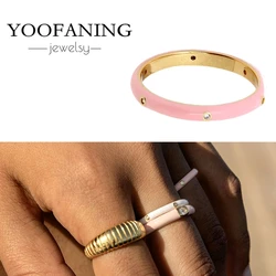 Exquisite 18K Gold - Plated Amethyst Ring for Luxurious Women's Fashion (COLOR)