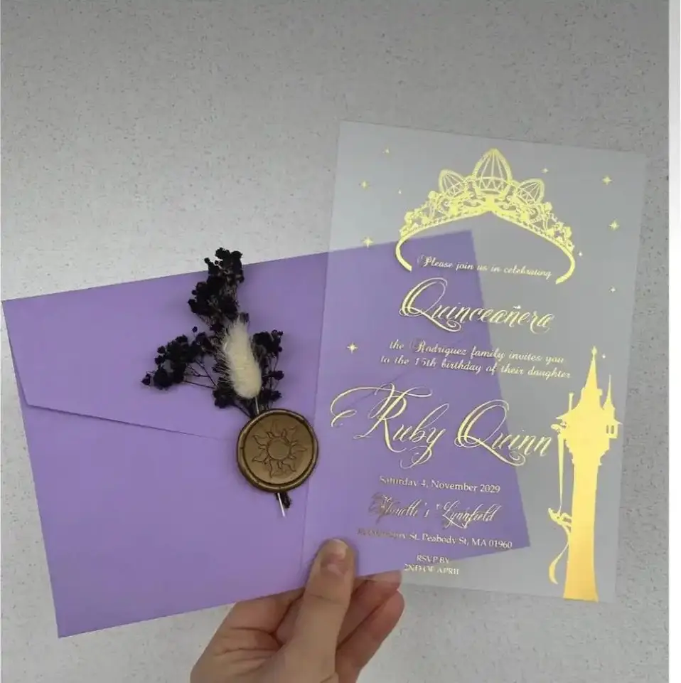 50 Biglietti Di Auguri Di Compleanno Con Incisione Dorata – 17x12 Cm Con Buste, Qualità Premium