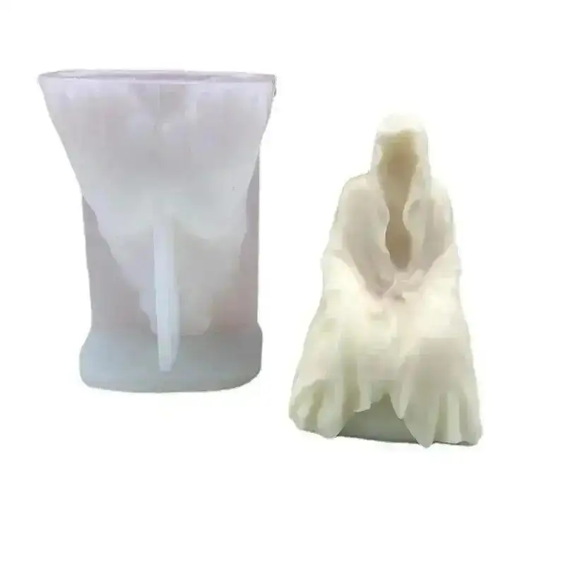 Ghost King Soap Mould Handicrafts Making Tools Silicone Candle Mold For DIY Handmade Aromatherapy Candle Plaster Ornaments