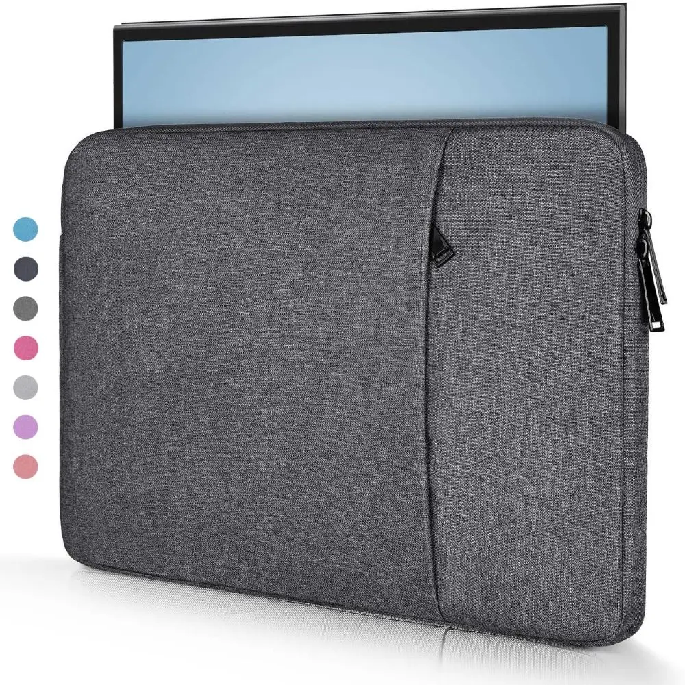 Universal Shockproof Laptop Sleeve Case - Protective Cover for Travel (Fits 11-15.6 Notebooks)
