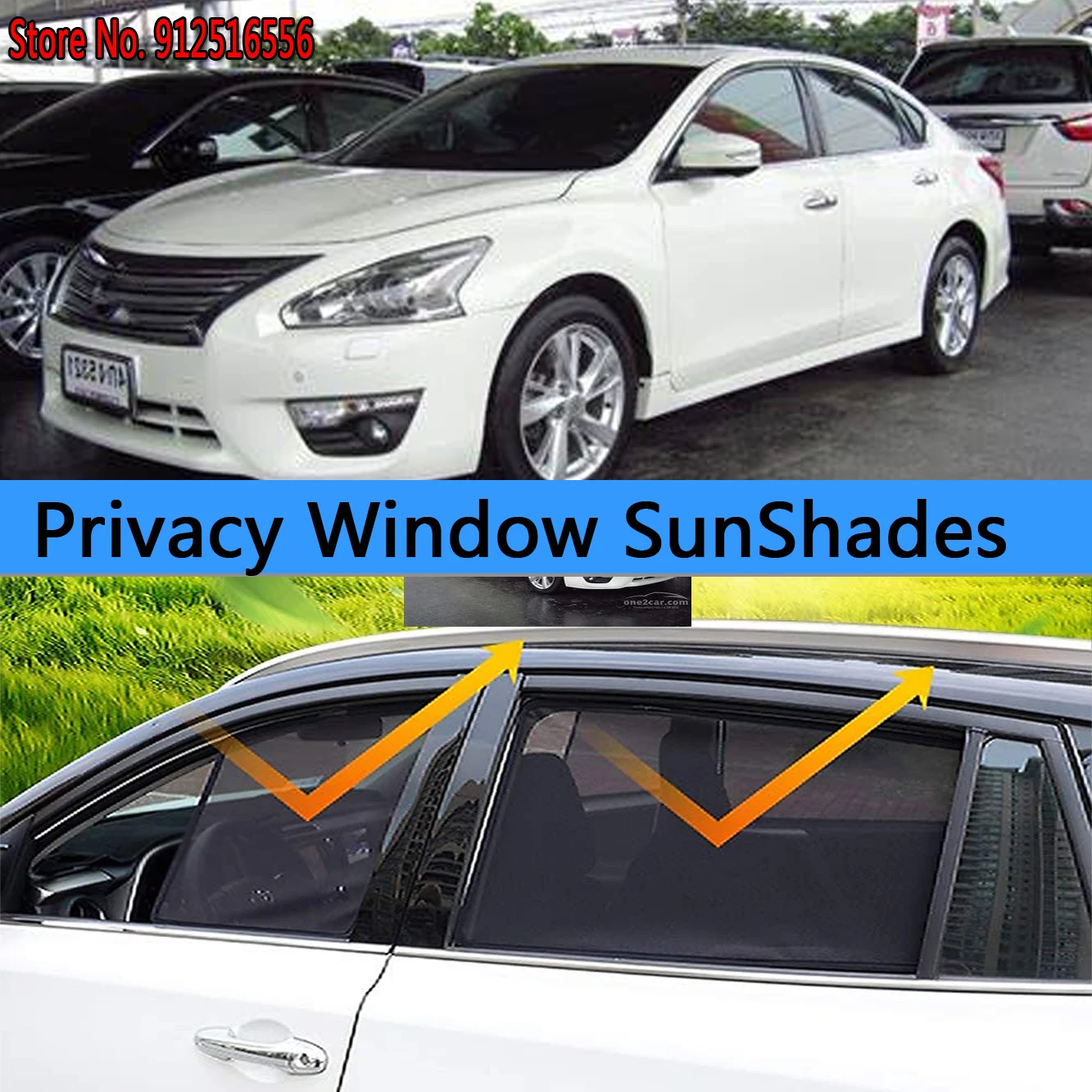 SideSunShadeShadingProtectionWindowSunShadeSunshieldCar