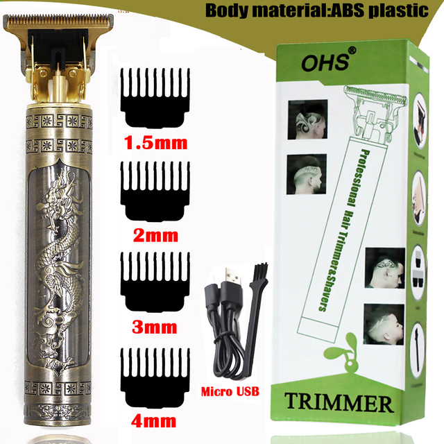 Trimmer Barber Hair Clipper Cordless Hair Cutting Machine Beard Trimmer Shaving Machine Wireless Electric Razor Men Shaver