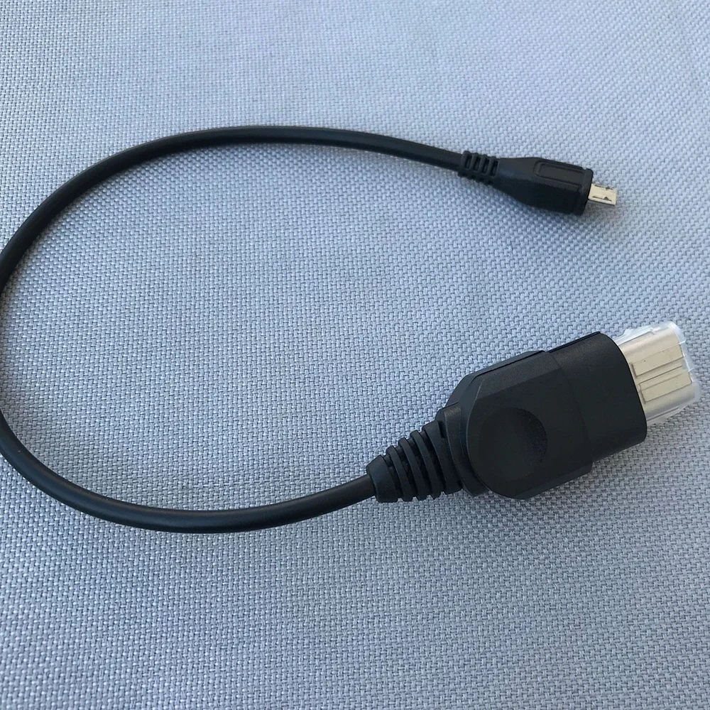 100pcs 마이크로 확장 어댑터 케이블 게임용 확장 라인 Xbox 오리지널 콘솔 컨트롤러 와이어 코드