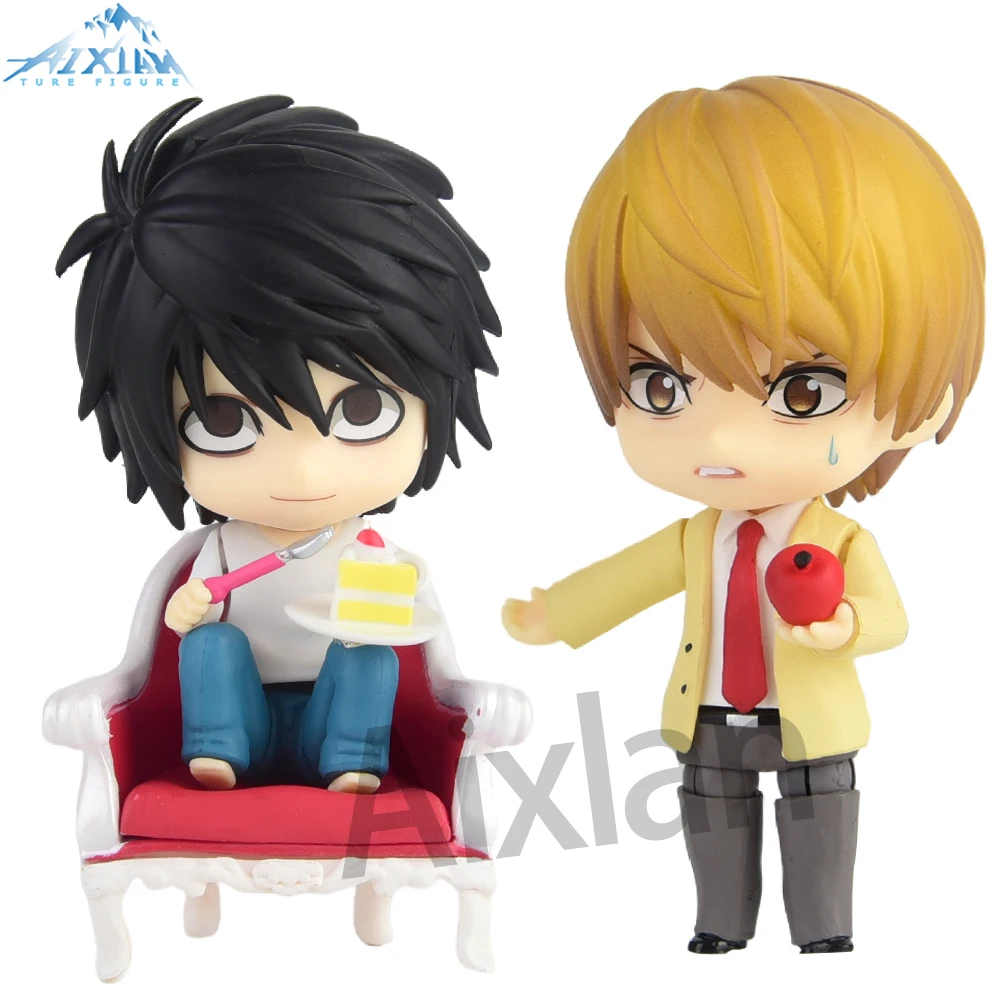 10 センチメートル Q バージョンアニメデスノートフィギュア夜神月 L