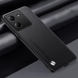 Luxury Silicone Leather Camera Protection Shockproof Cover Bumper for POCO F5 Pro (Black)