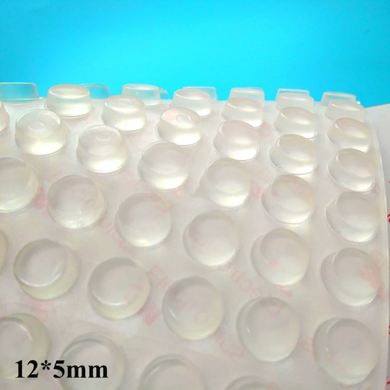 9-20mm Self Adhesive Silicone Rubber Feet Pads Kitchen Cabinet Door Bumpers Damper Buffer Cushion Dock Furniture Hardware Pad