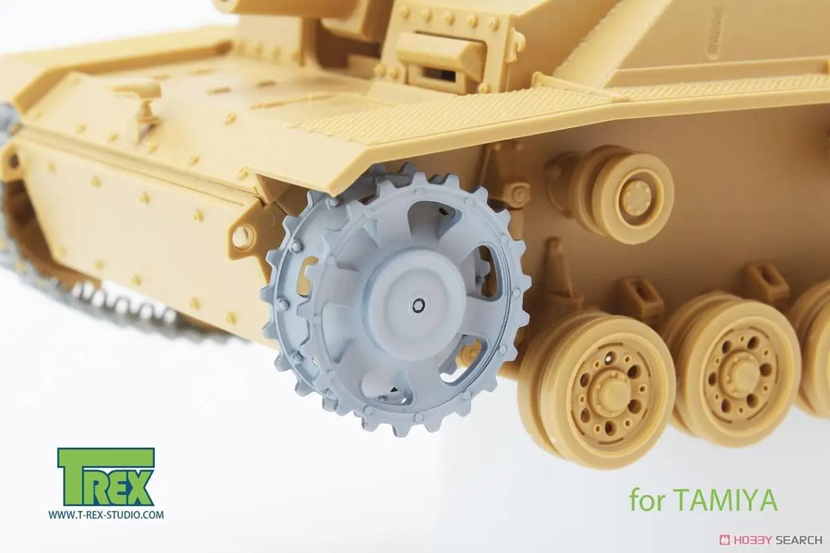 T-Rex 35007-2 1/35 Stugiii Sprocket Set (Early Version) (For Tamiya) Plastic Model
