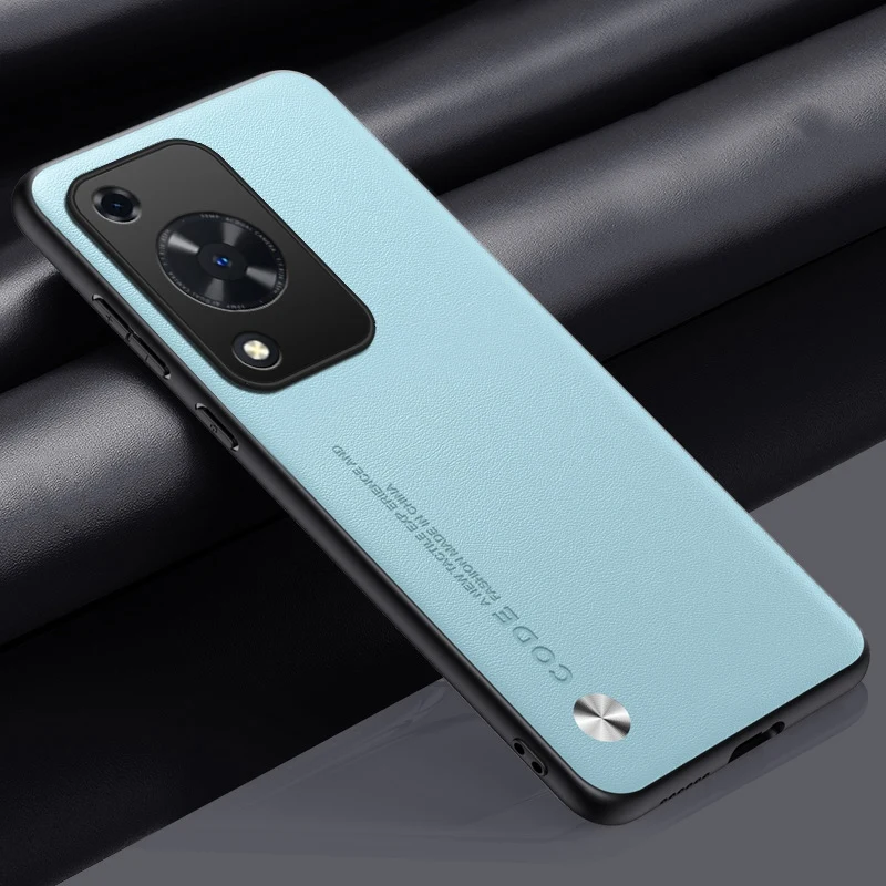 Elegant PU Leather Matte Silicone Phone Case - Luxury Full Protection Back Cover