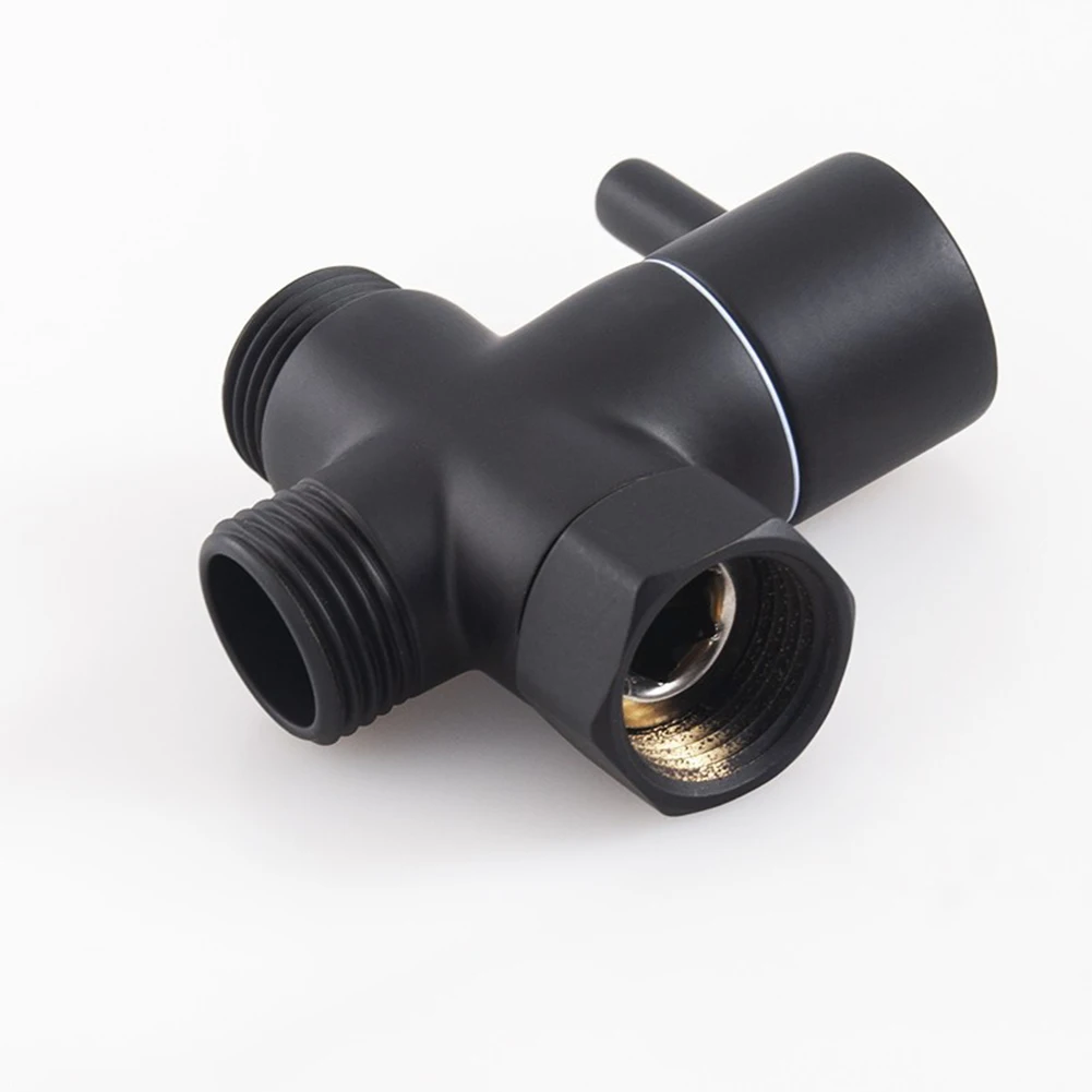 3 Way Switch Faucet G1/2in Valve Adapter Shower Diverter Valve Faucet Shower Tap Connector Splitter Brass Bathroom Accessories t adapter valve shower head diverter valve diverter valve faucet valve