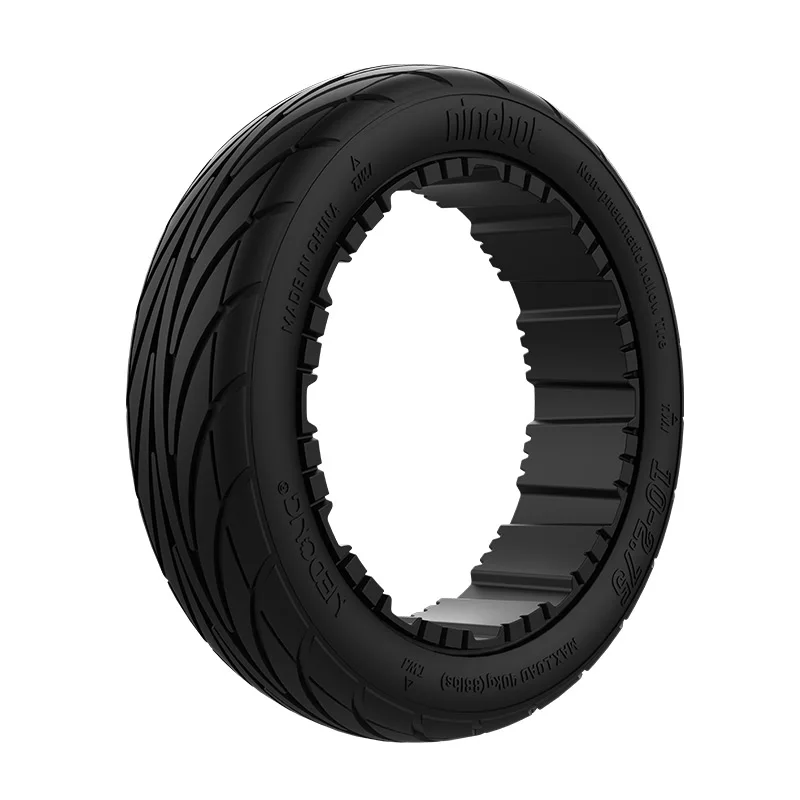 

Original 10X2.75 Scooter Solid Tire for Ninebot Gokart Pro S Max Self Balance Scooter Rear Wheel Tire Kit Parts