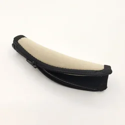 Premium Memory Foam Replacement Ear Cushions with Leather Cover (Headband gold)