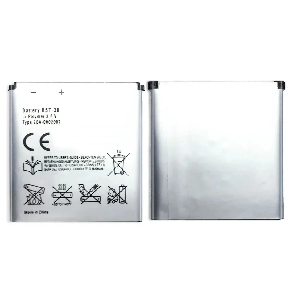 BST-38 Mobile Phone Battery For Sony Ericsson W580 W580i w760 T650 X10 W980 W995 U20i C905c S500c C905 930mAh
