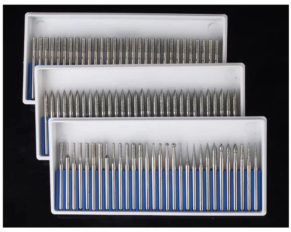 30 Stück/Box Gesinterte Diamant-Schleifköpfe Gravierwerkzeuge für Holz Steinbearbeitung Polieren Metall-Finishing-Kit DIY-Maschinenschneider – Detail 21