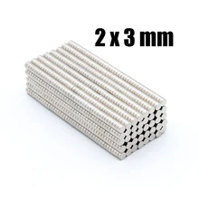 

2x3 Strong Round Magnet 2x3 Neodymium Small Magnets NdFeB Ultra Powerful Magnetic Rare Earth Neodymium Magnet 2x3mm