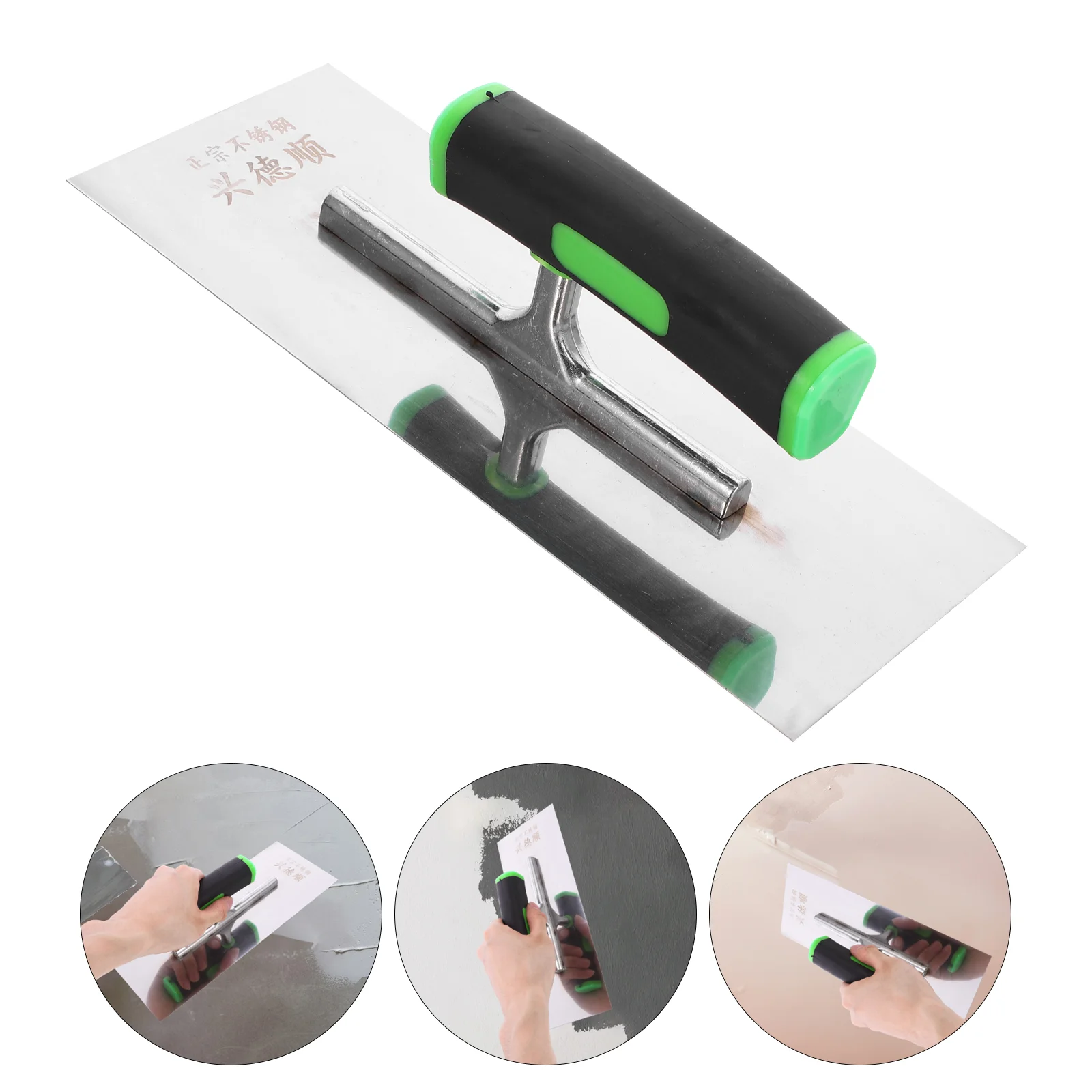 

Цементный Мастерок из нержавеющей стали, штукатурный мастерок, шпатель для отделки гипсокартона, ручка для строительства, цементный бетонный мастерок, кирпичная кладка