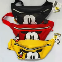 Disney new Mickey men and women belt bag Mickey Mouse shoulder bag chest bag boys girls handbag cute backpack 2