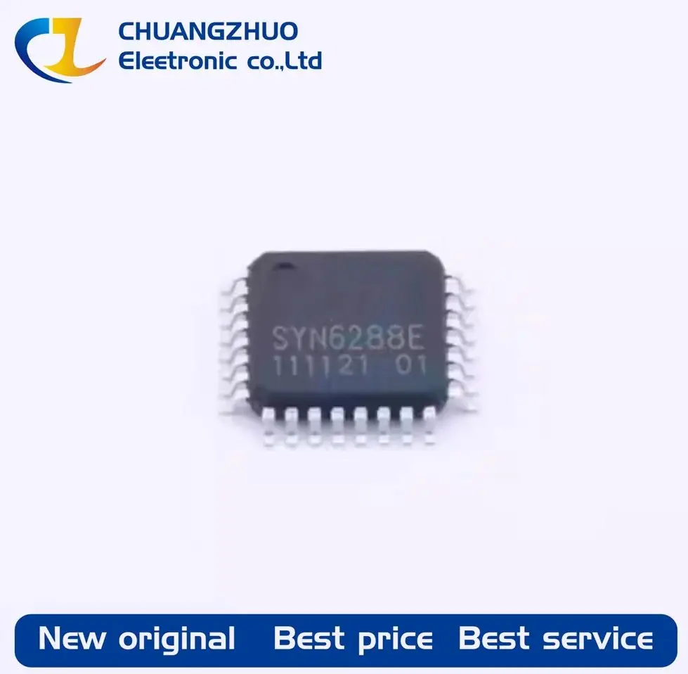 

1Pcs New original SYN6288E QFP-32(7x7) Audio Interface ICs