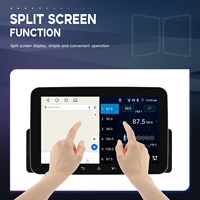 Camecho 4 + 64G Android 1 Din Автомобильный радиоприемник с 7-дюймовым IPS-экраном Мультимедийный плеер Беспроводной Carplay Android Auto GPS Стерео Wi-Fi Mirrorlink — изображение 5