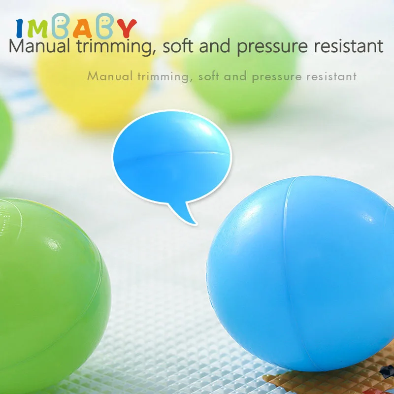 50Pcs/lot 7cm Ball Pit Safe PE Ball for Dry Pool Eco-friendly Baby Playpen Tent Kid Toys Ball Baby Playground Ocean Balls 3