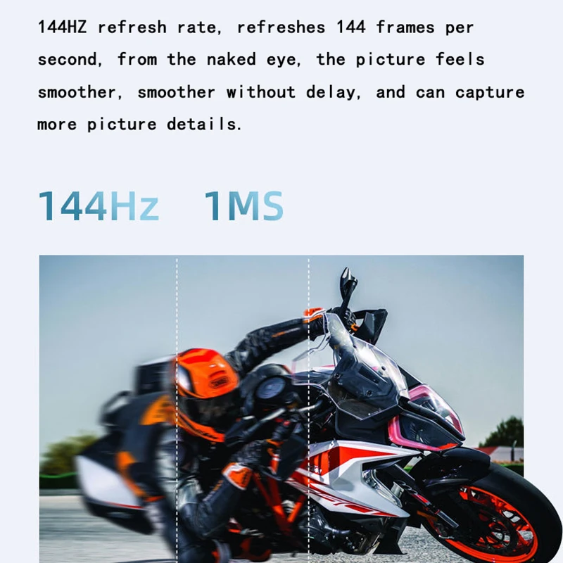LCD  г ÷ ǻ , ũž PC HDMI/DP , ̸ 1MS 1920x1080p HD, 24 ġ 144hz 