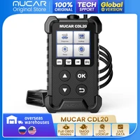 MUCAR CDL20 Obd2 Scanner Diagnostic Tool Automotive full OBD2 Code Reader Check Engine DTC lookup read Clear Error Lifetime Free 1