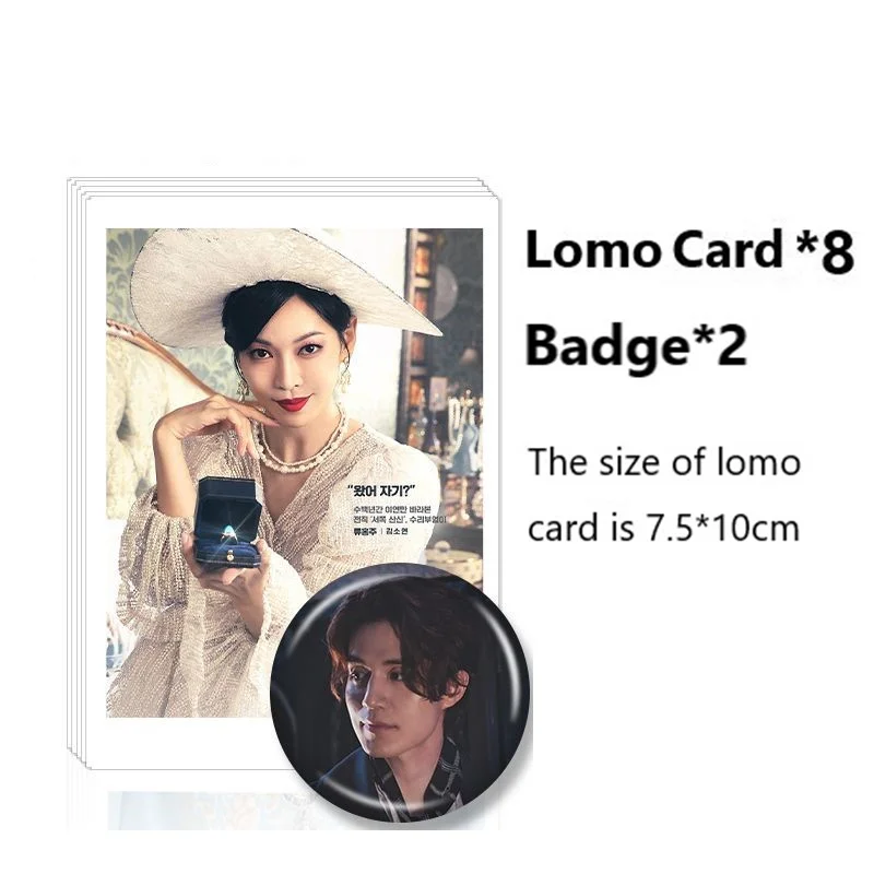 Conto do Álbum de Fotos de Nove Caudas Art Book Dong-wook Lee So-yeon Kim Beom Kim Photobook Cartaz Lomo Card Bookmark - Imagem 3
